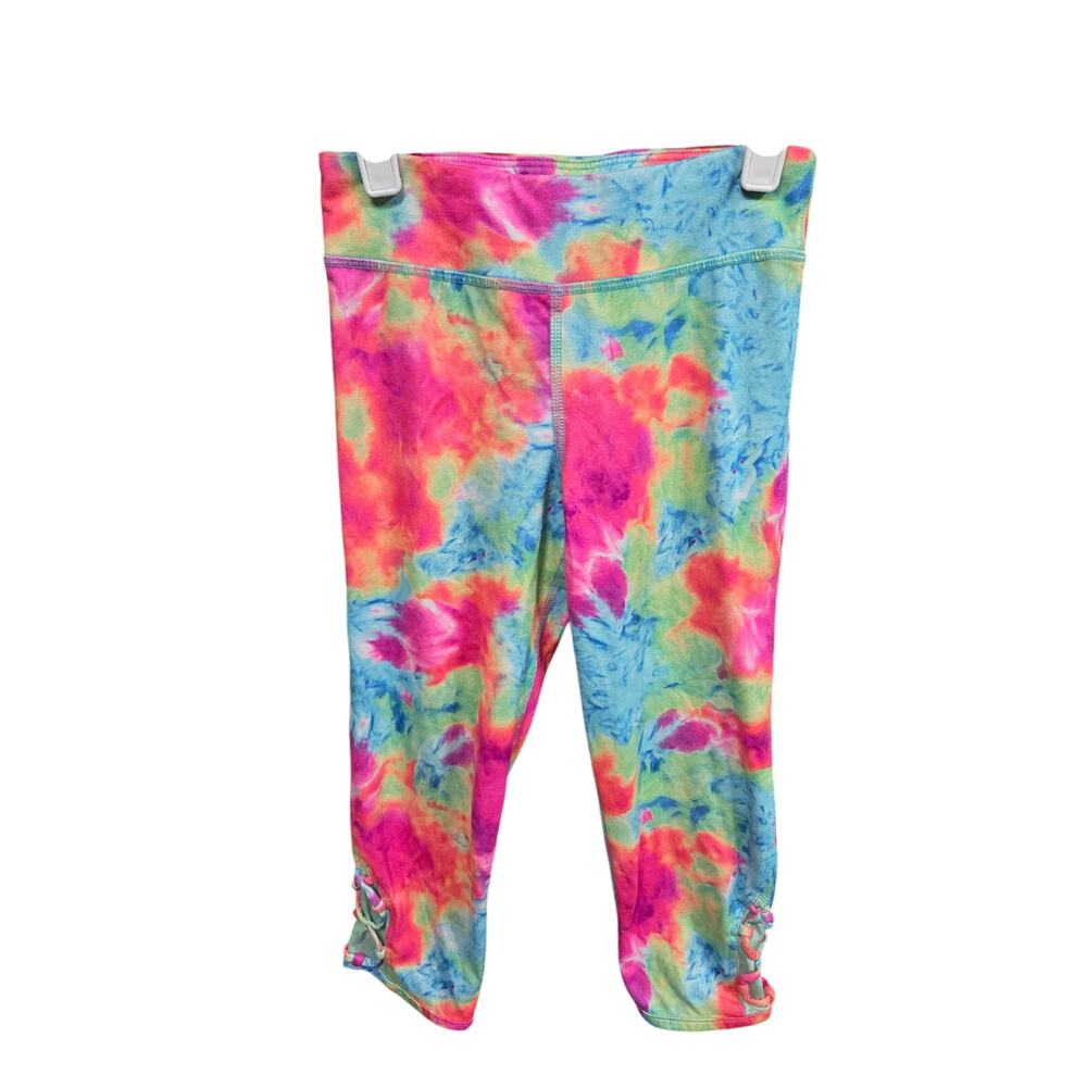 Bright Rainbow Cropped Leggings - Champion - M (7-8)